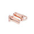 Two Strap Clip with D-Ring 3/16"