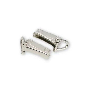 Two Strap Clip with D-Ring 3/16"