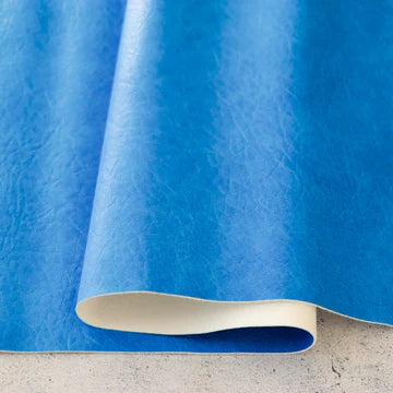 Electric Blue Legacy Faux Leather 1/2 Yard