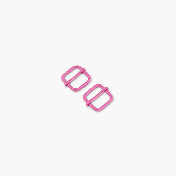 Two Tula Pink Slider Buckles 1/2" 3/4" 1"