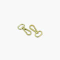 Two Swivel Hooks - 1/2" - 3/4" - 1" - 1 1/2" - 2"