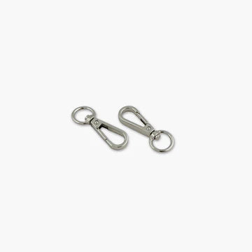 Two Swivel Hooks - 1/2" - 3/4" - 1" - 1 1/2" - 2"