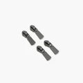 Four Textured Zipper Pulls
