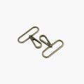 Two Swivel Hooks - 1/2" - 3/4" - 1" - 1 1/2" - 2"