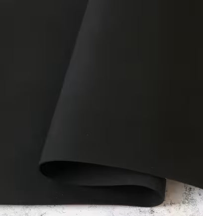 Black Microsuede - 1/2yd
