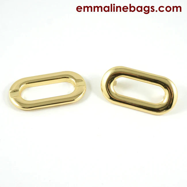 Grommets: Oblong (4 pack) 1" 1-1/16"