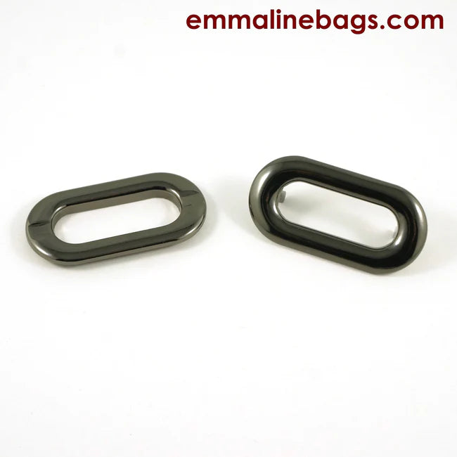 Grommets: Oblong (4 pack) 1" 1-1/16"
