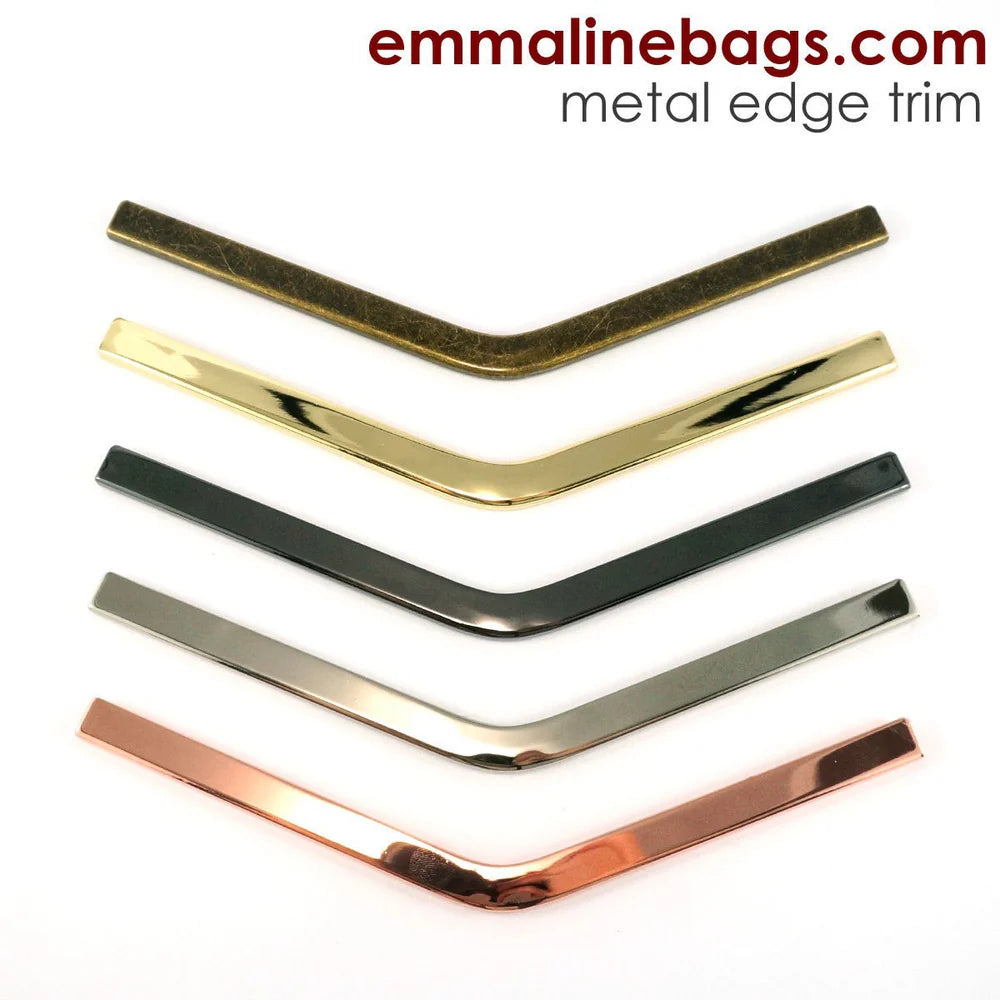 Style A - B - C - D Metal Edge Trim: - Medium Pointed (1 Per Package)
