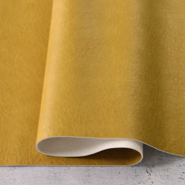 Mustard Legacy Faux Leather 1/2 Yard
