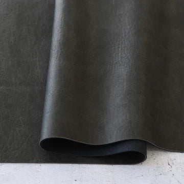 Charcoal Legacy Faux Leather 1/2 Yard