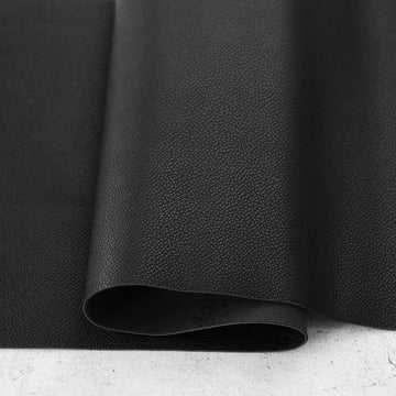 Black Pebble Faux Leather 1/2 Yard