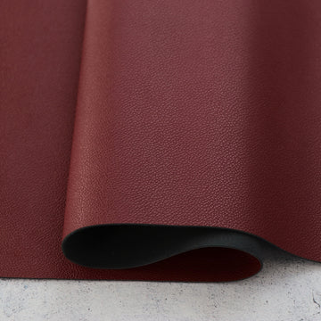 Cherry Pebble Faux Leather 1/2 Yard