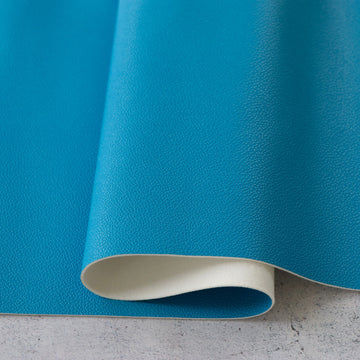 Electric Blue Pebble Faux Leather 1/2 Yard