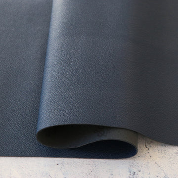Navy Pebble Faux Leather 1/2 Yard