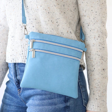 Maya Blue Nylon Coil Zippers