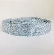 Glitter Webbing Silver
