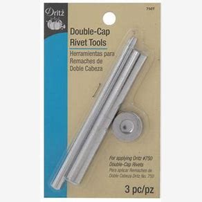 Double-Cap Rivet Tools Nickel