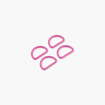 Four Tula Pink D-Ring   1/2"