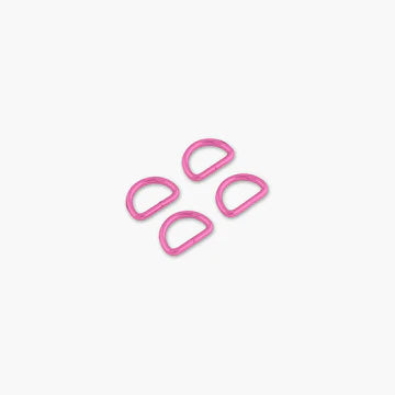 Four Tula Pink D-Ring   1/2"