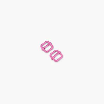 Two Tula Pink Slider Buckles  1/2"  3/4"  1"