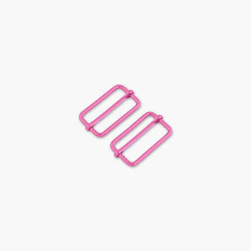 Two Tula Pink Slider Buckles  1/2"  3/4"  1"