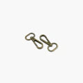 Two Swivel Hooks - 1/2" -  3/4" - 1" - 1 1/2" - 2"