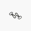 Two Swivel Hooks - 1/2" -  3/4" - 1" - 1 1/2" - 2"