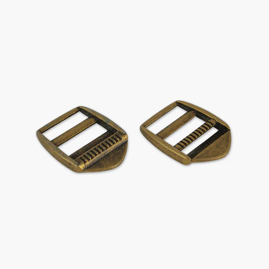 Two 1" Ladder Lock Slider Buckles