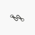 Two Swivel Hooks - 1/2" -  3/4" - 1" - 1 1/2" - 2"
