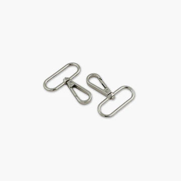 Two Swivel Hooks - 1/2" -  3/4" - 1" - 1 1/2" - 2"