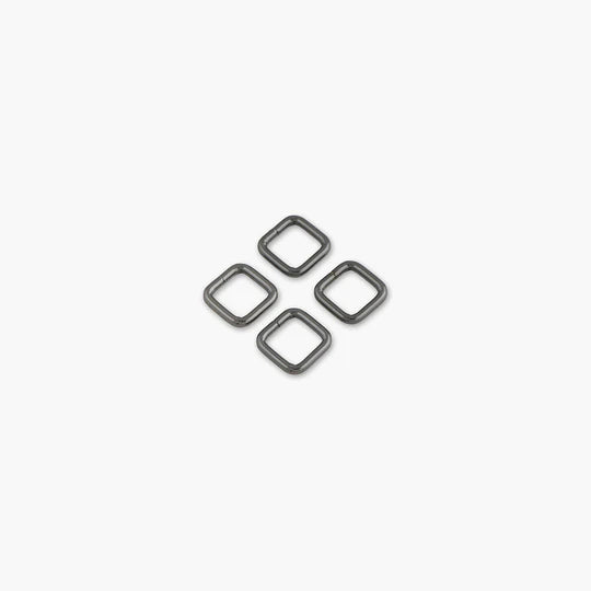 Four 1/2" Rectangle Rings