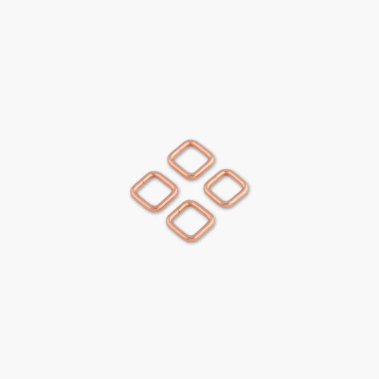 Four 1/2" Rectangle Rings