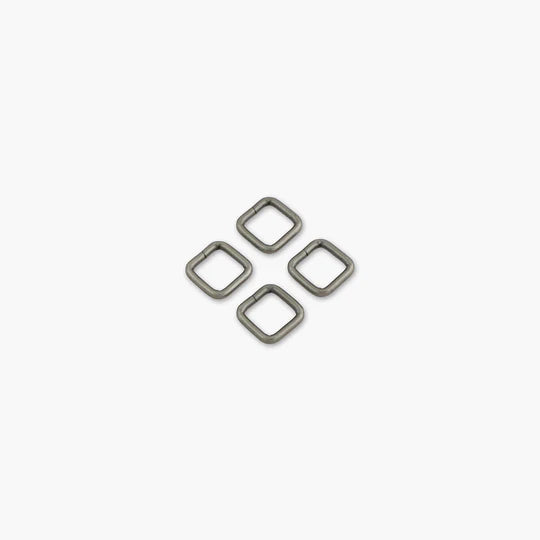 Four 1/2" Rectangle Rings