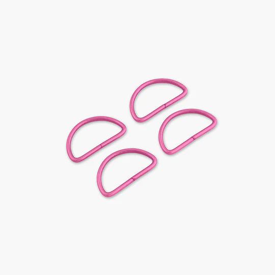 Four Tula Pink D-Ring   1/2"