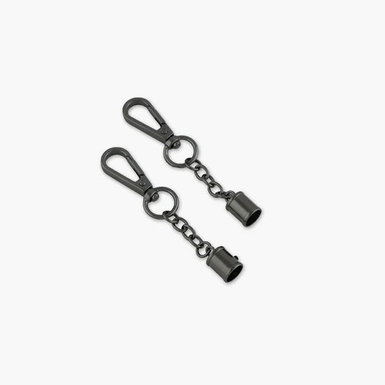 Two Tassel Caps with Swivel