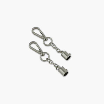 Two Tassel Caps with Swivel