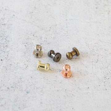 Four Short Stud Buttons  9MM - 12MM