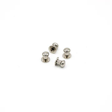 Four Short Stud Buttons  9MM - 12MM