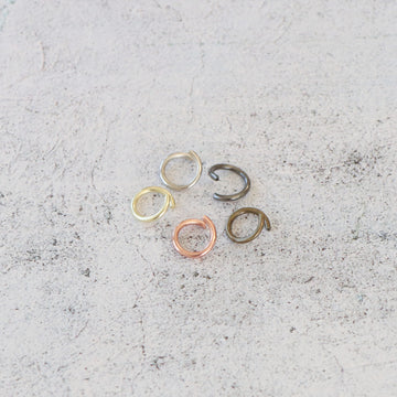 24 Small 1/2" Jump Rings