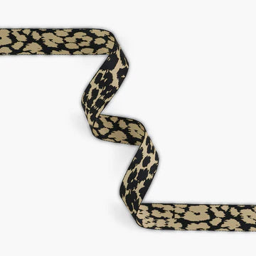 Striped Leopard Webbing 1-1/2in x 3 yd