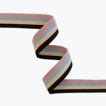 Striped Mountain Mist Webbing 1-1/2in x 3 Yd