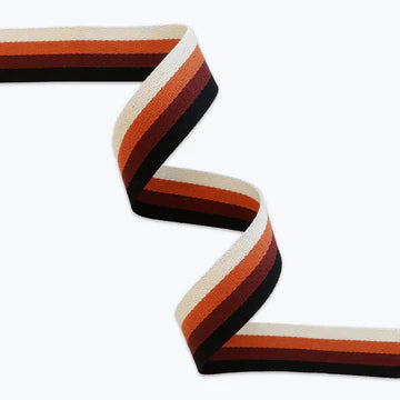 Striped Neutral Webbing 1-1/2in x 3 yd