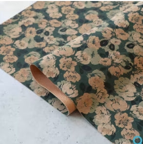 Darling Dahlias Cork 1/2yd