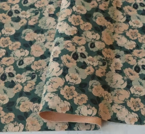 Darling Dahlias Cork 1/2yd