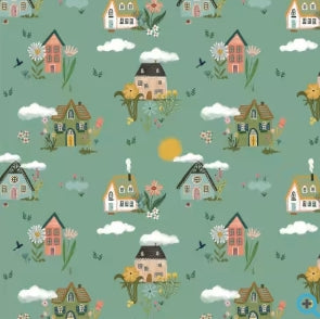 Teal Cottage Garden