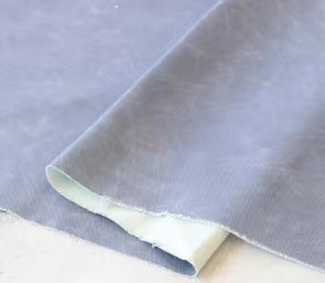 Faux Waxed Duck Canvas Chambray