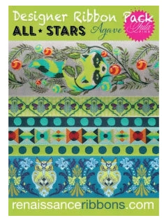 Tula Pink All Stars Agave Designer Ribbon Pack