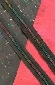 Black Zipper Tape with Teeth #5 - 3yd /No Pulls