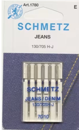 Schmetz Denim/Jeans Machine Needle Size 10/70