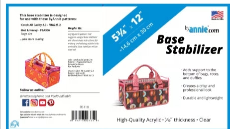 Base Stabilizer 5-3/4in x 12in